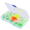 T0015 Luminous Jig Head Hook Soft Plastic Artificial Fishing Lures