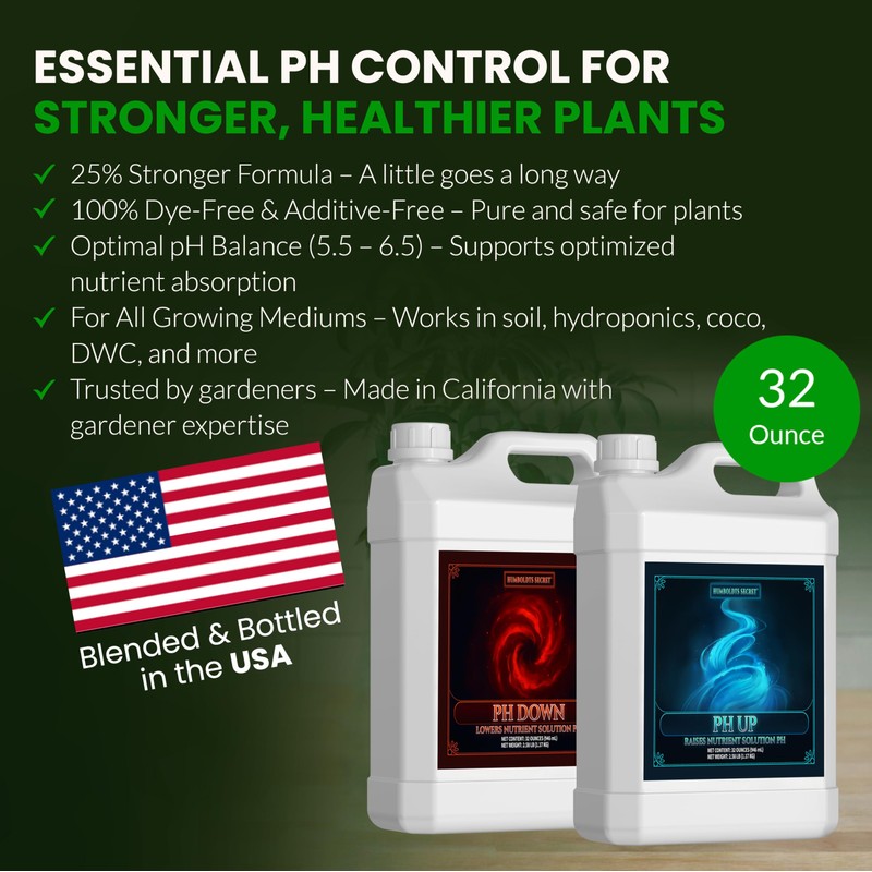 Humboldts Secret pH Up and pH Down Control Kit |