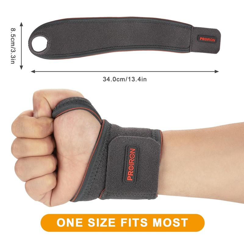 PROIRON Wrist Brace Compression Wrist Brace with Elastic Velcro Straps
