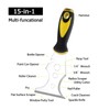 HAISHANG Scraper Tool, 15-in-1 Stainless Steel Painters Tool, Professional Multi