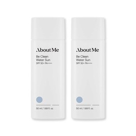 About Me Sun Cream Cooling Care Be Clean Water Sun 50ml 2pcs / 어바웃미 선크림 쿨링케어 비클린 워터선 50ml 2개