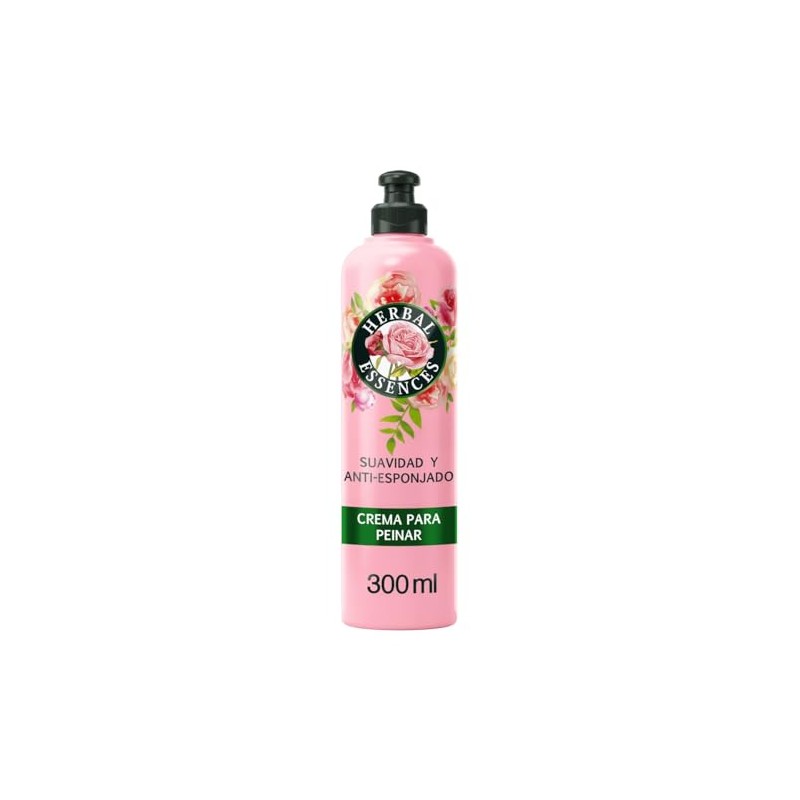 Herbal Essences Crema para Peinar Suavidad Rosa Mosqueta 300 ml