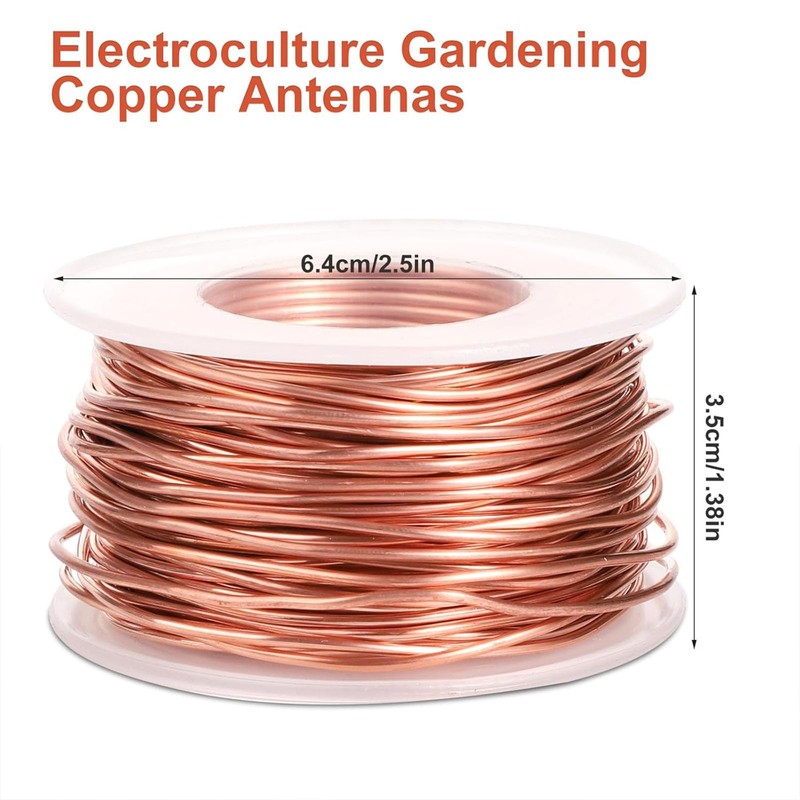 1 Piece Copper Wire 20 Metres (16 Gauge) Pure Bare