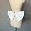 Add on Bow for Wedding Dress Decoration Detachable Satin Bowknot