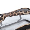 3pcs Makeup Bag Set Leopard Print Large Capacity Portable Waterproof