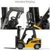 Risopen Forklift Toy 1:50 Metal Rod Forklift Model Mini Engineering