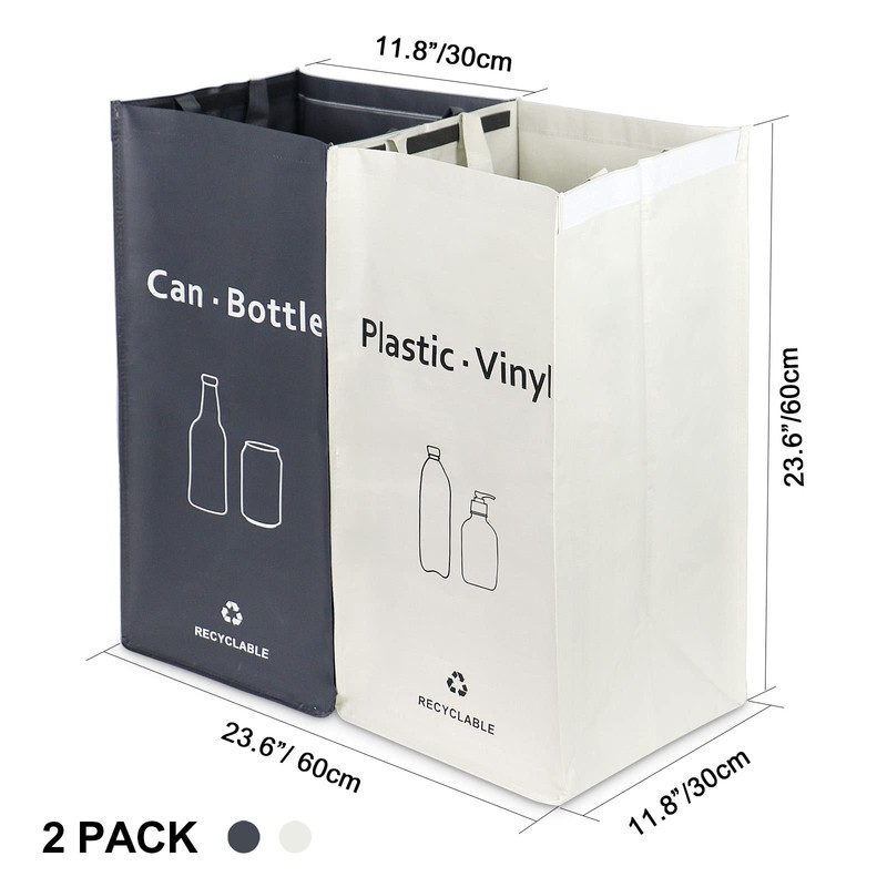 JIALAI HOME Recycling Bin, Separate Large Recycle Bins for Kitchen