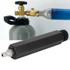 CO2 Cylinder Refill Adapter 8mm Male Quick Plug to Male