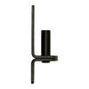 86mm x 30mm x 10mm (25mm) Black Heavy Duty Hinge