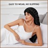 DEMAZALO Silk Long Bonnet for Braids & Curly Hair, Silk