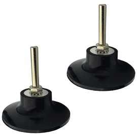 2Pack 3 Inch Sanding Discs Holder Quick Change Disc Adapter with 1/4" Shank Compatible with Roloc 3" Sanding Disc Die Grinder Drill Driver, Roll Lock Disc Pad for Polishing Sanding Surface Preparation