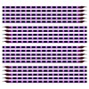 XT AUTO Purple 12v 15 Led 30cm Car Motorcycle Flexible