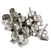 12pcs Heat Gun Nozzles Kit Steel, Various Sizes and Shapes