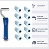 Profesius Paint rollers with plug-in bracket and foam rollers -