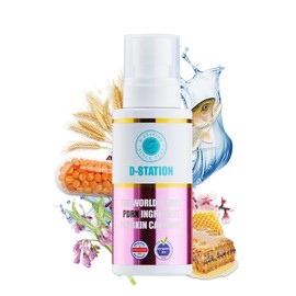 D-STATION PDRN Pet Skin Care Mist Spray – Anti-Static, Deodorizing, Moisturizing, Itch Relief & Nourishes Skin & Coat for Dogs & Cats (5.07 oz)