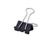 Soennecken Foldback Clip 1563 19 x 7 mm Black Pack