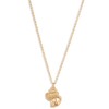 Lucky Brand Shell Drop Collar Necklace, Gold