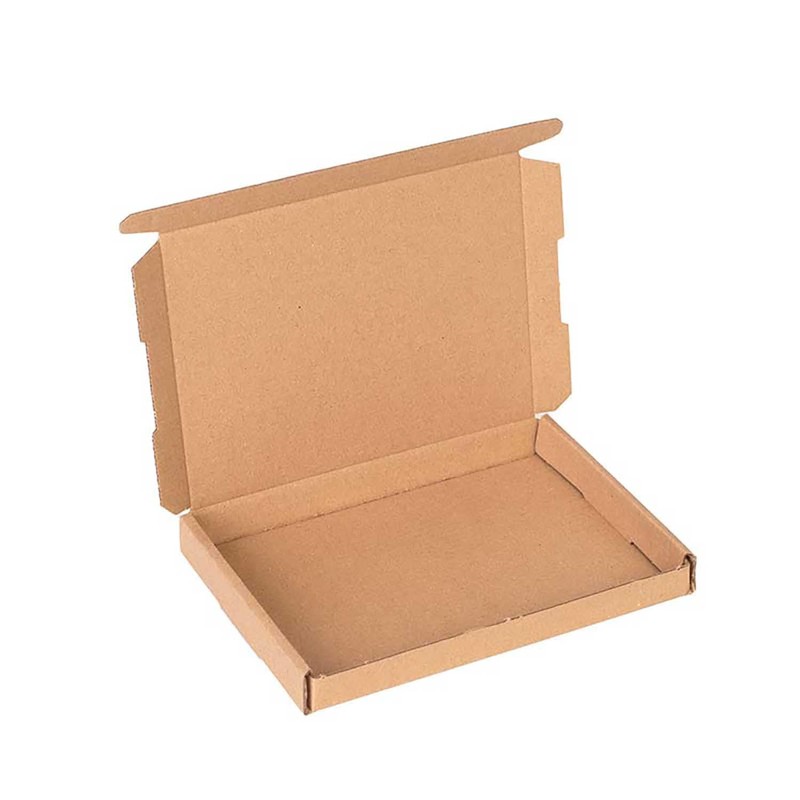 smiley pack Großbriefkartons, 160 x 120 x 20 mm, Braun,