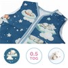 Baby Comfort Sleeping Bag 0.5 Tog Sleep Sack 100% Cotton,