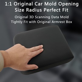 Treesiche Center Console Armrest Cover with Nappa Leather Compatible with 2024 2025+ Tacoma SR /SR5/TRD PreRunner/Limited/Trailhunter/TRD Pro