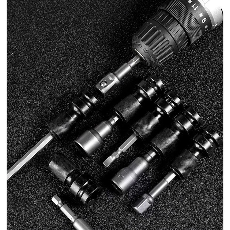 2 x socket adapters - 1/2 inch square drive to
