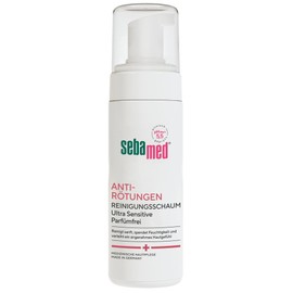 SEBAMED Anti-Redness Perfume-Free Gentle Cleansing Foam for Rosacea, Reduces Redness on the Face, Suitable as Rosacea Facial Care, for the Care and Cleansing of Reddened Skin, 150 ml