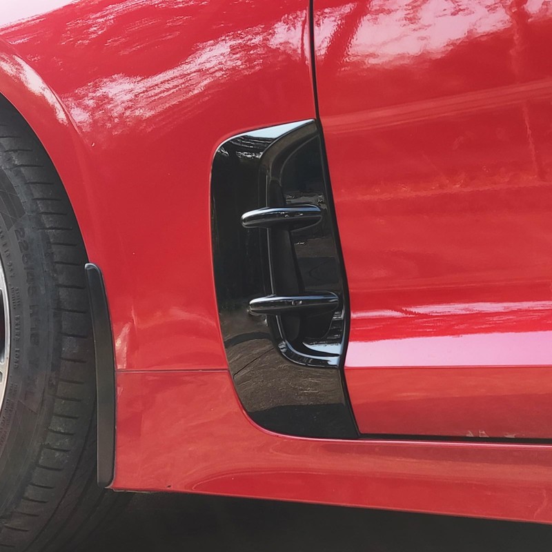 JUIVEEL Side Fender Vent Cover Car Front Side Fender Air