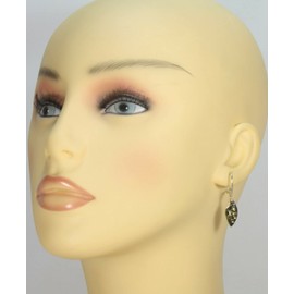 BALTIC AMBER STERLING SILVER 925 Earrings Droop Dangle NATURAL Gemstone Green Amber Jewellery For Woman Lever Back Earrings Sterling Silver