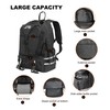 JLDTOP Motorcycle Helmet Backpack Waterproof Oxford Motorcycle Backpack with Helmet