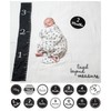 Lulujo Baby's 1st Year Loved Beyond Measure Blanket and Card