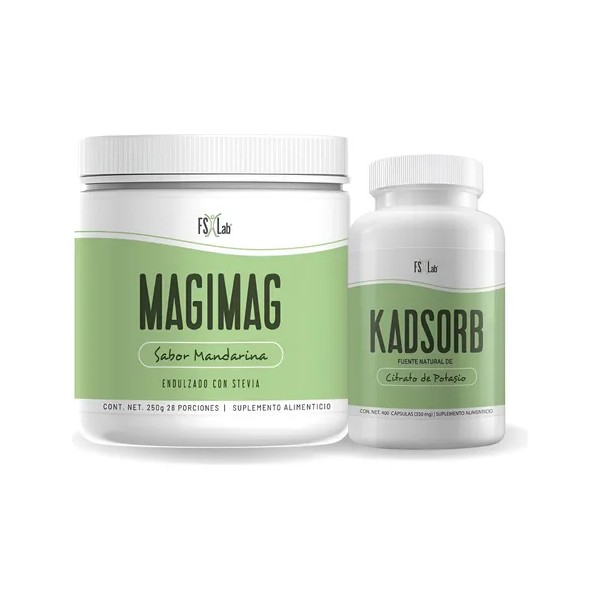 Dúo Dinámico Potasio En Cápsulas Y Magnesio Sabor Mandarina