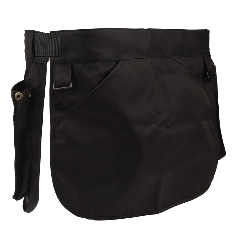 Apron Waist Cover with Plastic Buckle Multiple Pockets Server Aprons