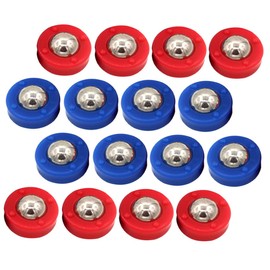 ibasenice 24pcs Bowling Ball Games Slider Beads Table Top Puck Table Game Shuffleboard Replacement Shuffleboard Pucks Rollers Replacement Shuffleboard Pucks Checkerboard Child Indoor Plastic
