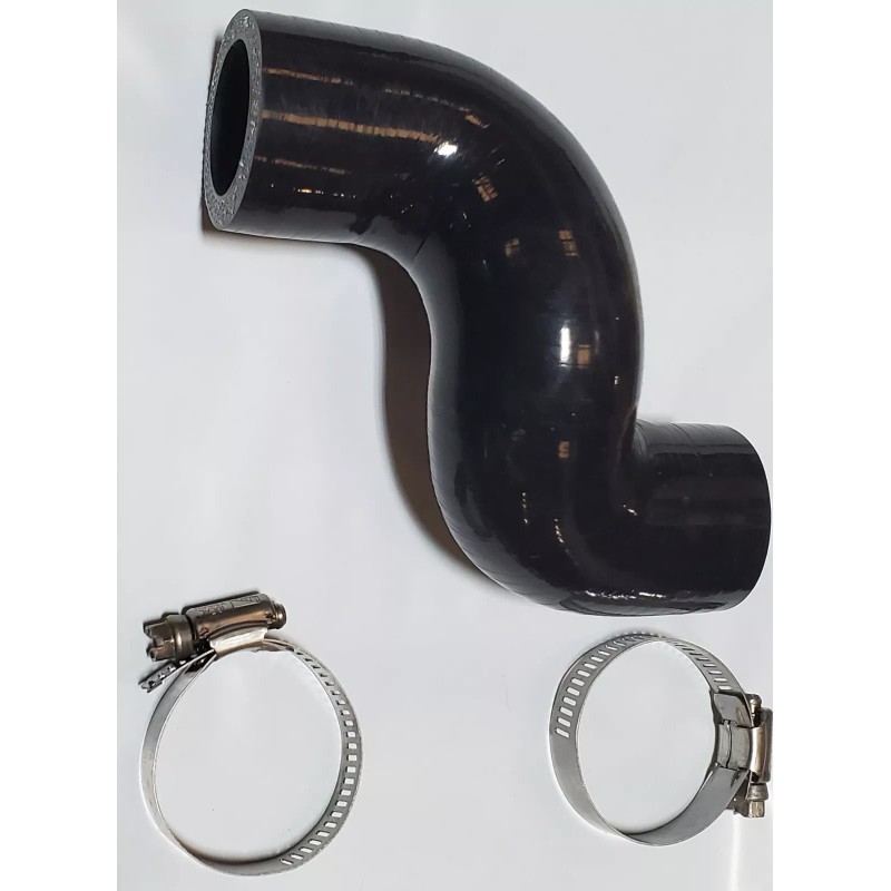 Crusader Raw Water Pump To Oil Cooler Hose & Clamps