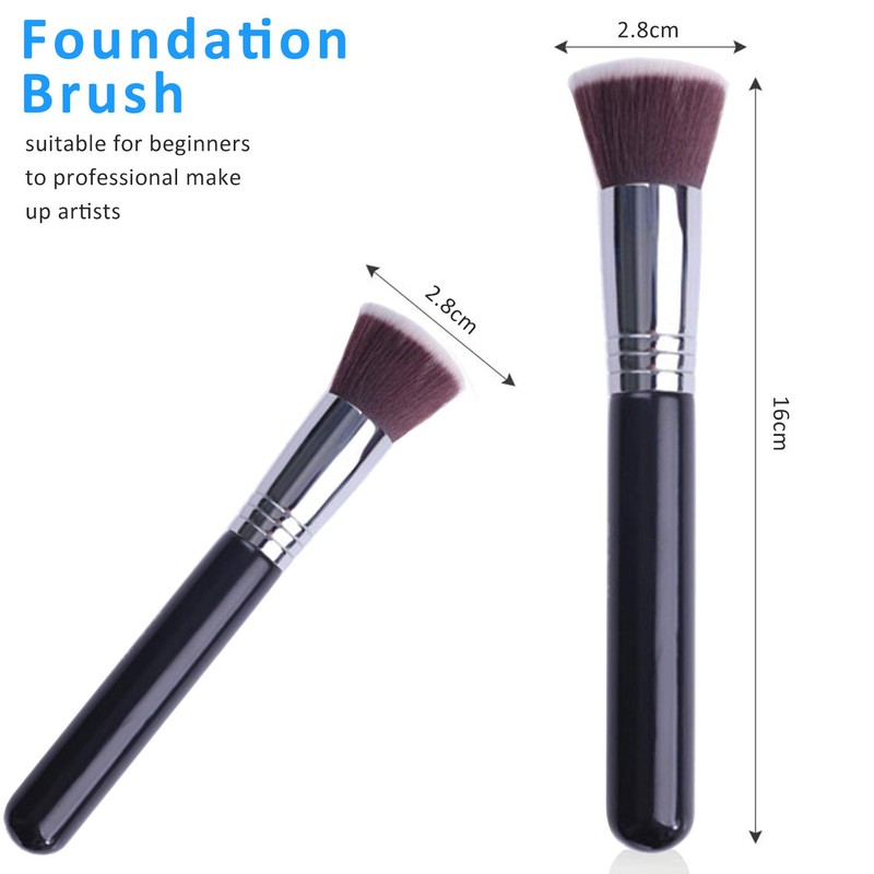 Foundation Make Up Brush Kabuki Flat Top Makeup Brushes, Perfect