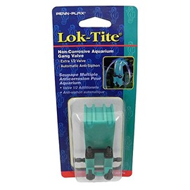 Lok-Tite® Air Regulator Gang Valves for Aquariums
