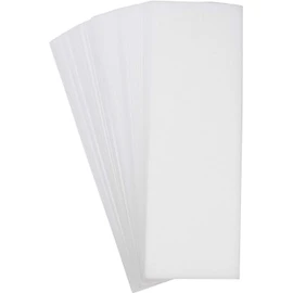 SilkyWax Brazilian Wax Paper Wax Hair Removal Strips Strips Paper Self Home (Pack of 50)