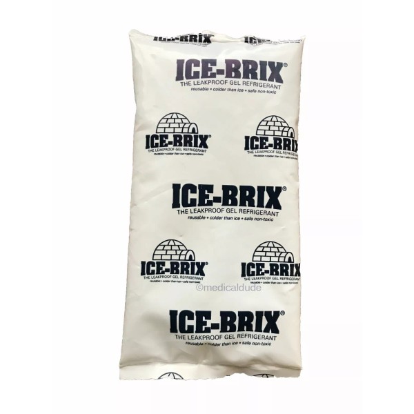 Ice-Brix 60 Pk Ice-Brix Reusable NonToxic Food Safe Ice Pack