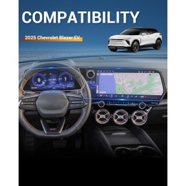 2025 Chevy Blazer EV Anti Glare Fingerprint Screen Protector Matte for 2024 2025 Chevy Blazer EV (LT, RS, SS) 17.7'' Infotainment & 11" Dashboard Screen Cover Saver Glare-Free Accessories 2 Pack