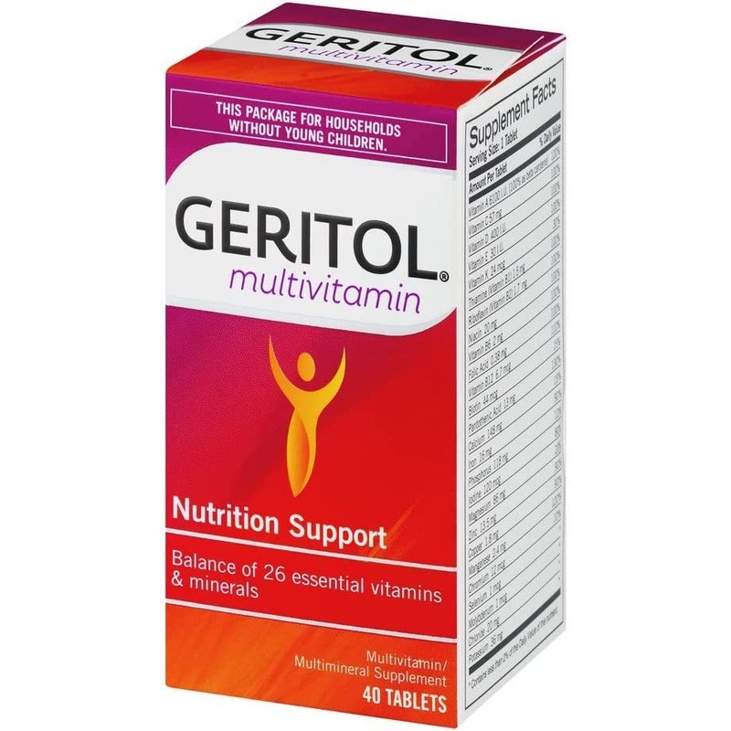 Geritol Multivitamin Nutritional Support -- 100 Tablets by Geritol