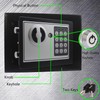 Heroecol Key and Electronic Security Safe Box Digital Deposit Box