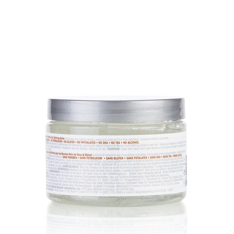 Design Essentials Natural Coconut & Monoi Curl Defining Gelee, with