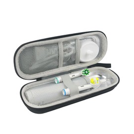 SWEXURY Electric Toothbrush Travel Case for Oral B Pro 1000 1500 3000 5000/ IO Series 10 9 8 7 6 5 4 3 2/Genius/Vitality/Kids/Smart Traveling Cases Bag for Oral-B