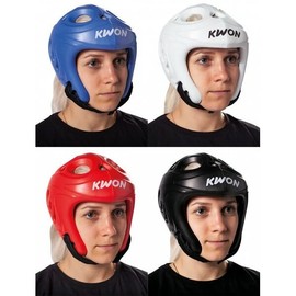 KWON Shocklite Head Guard Various Colours Black XL