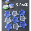 COMTIM Pet Food Can Lids, Silicone Stretch Can Lids Covers