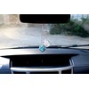 Bling Diamond Cube Car Rear View Mirror Charms, Crystal Rhinestone
