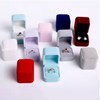TIANYING Ring Case,Velvet Engagement Ring Box,Earring Case,Jewelry Gift Box,Ring Storage