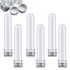Ginhkok Test Tubes with Aluminum Cap, 1.4 fl oz (40