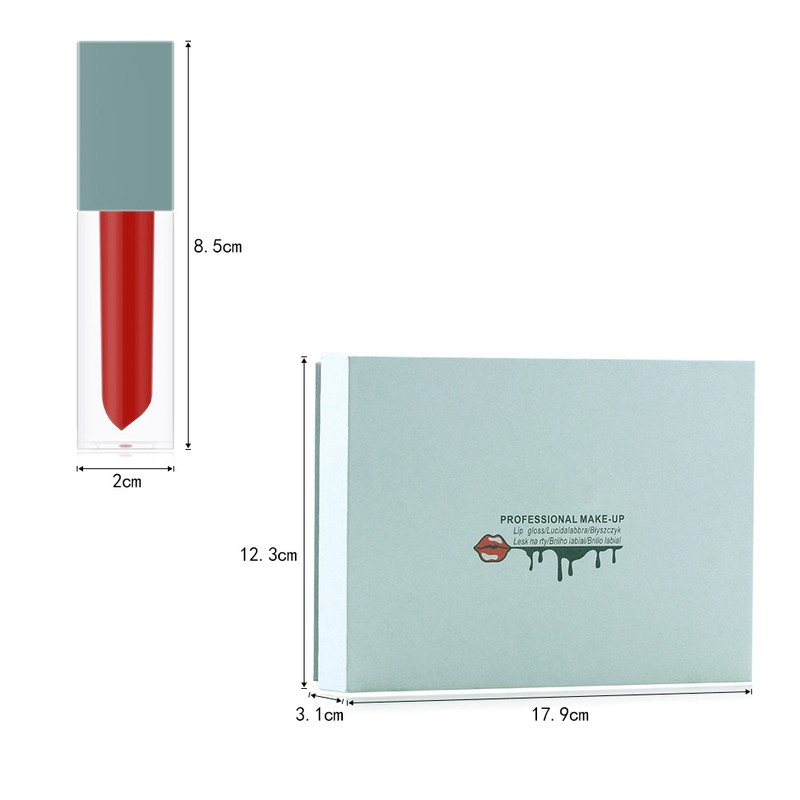 Miss Rose Matte Lip Gloss Long Lasting Waterproof Liquid Lipstick