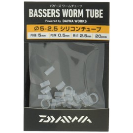 Daiwa Buzzars Worm Tube, φ0.2 - 0.1 inches (5 - 2.5 mm)